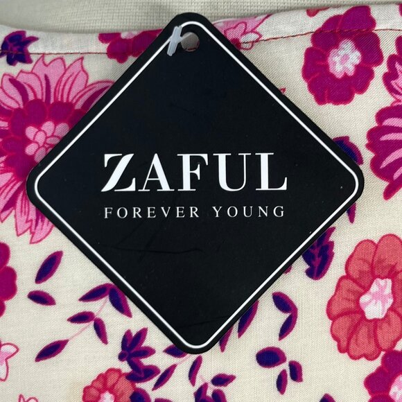 Zaful Womens Maxi Dress Pink Purple Size Large New - Picture 7 of 9